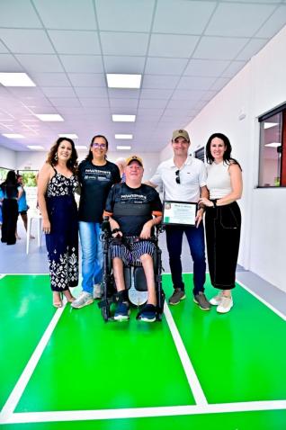 Atec inaugura sede prpria para desenvolvimento da bocha paralmpica