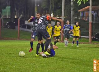 Lajes Gasparotto / Lonas Bor e Clube Olmpico decidem ttulo do futebol suo do Yara