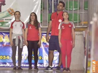 Falco, o Rei do Futsal, promoveu jogo festivo no Alcides Pan