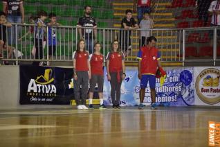 Falco, o Rei do Futsal, promoveu jogo festivo no Alcides Pan