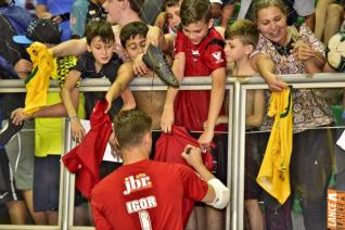 Falco, o Rei do Futsal, promoveu jogo festivo no Alcides Pan