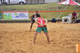 Vlei de praia ser atraes com disputas por medalhas hoje  tarde