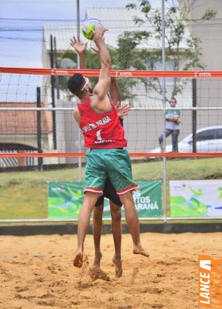 Vlei de praia ser atraes com disputas por medalhas hoje  tarde