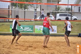 Vlei de praia ser atraes com disputas por medalhas hoje  tarde