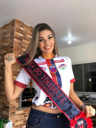 Tbata Letcia Brancalho  a Musa do Toledo Esporte Clube