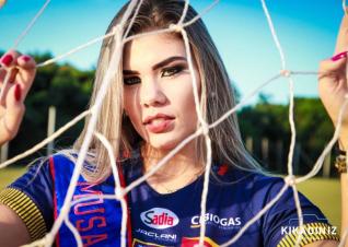 Tbata Letcia Brancalho  a Musa do Toledo Esporte Clube
