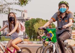 DIA DA INDEPENDNCIA - Toledo realiza Passeio Ciclstico