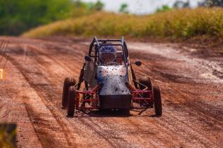 Kartcross teve etapa do campeonato interno