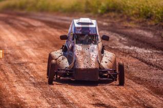 Kartcross teve etapa do campeonato interno