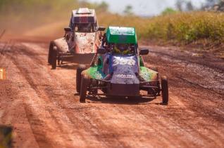 Kartcross teve etapa do campeonato interno