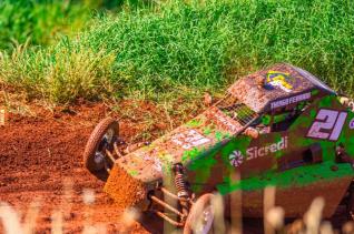 Kartcross teve etapa do campeonato interno