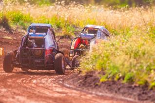Kartcross teve etapa do campeonato interno