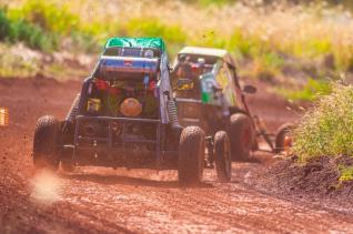 Kartcross teve etapa do campeonato interno