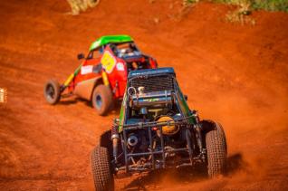 Kartcross teve etapa do campeonato interno