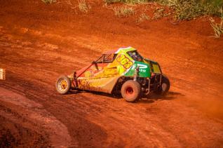 Kartcross teve etapa do campeonato interno
