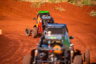 Kartcross teve etapa do campeonato interno