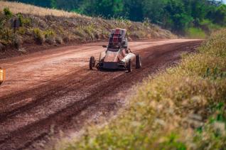 Kartcross teve etapa do campeonato interno