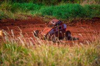 Kartcross teve etapa do campeonato interno