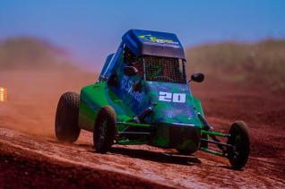 Kartcross teve etapa do campeonato interno