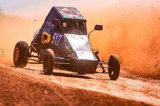 Kartcross teve etapa do campeonato interno