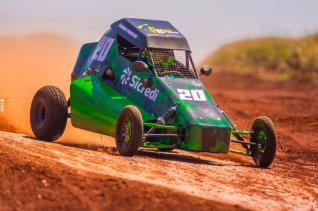 Kartcross teve etapa do campeonato interno