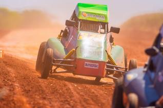 Kartcross teve etapa do campeonato interno