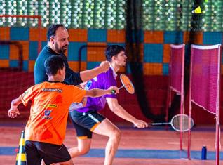 Atletas treinam visando futuras competies
