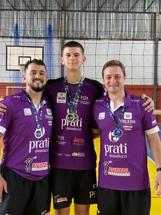 Avotol / Prati Donaduzzi / Toledo  vice-campeo da 4 etapa da Copa Oeste de Voleibol Masculino