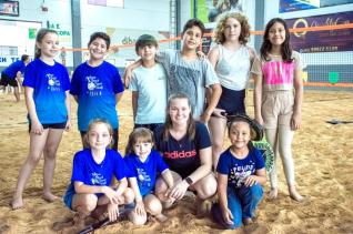 Torneio Kids na Arena Beach Tennis Toledo