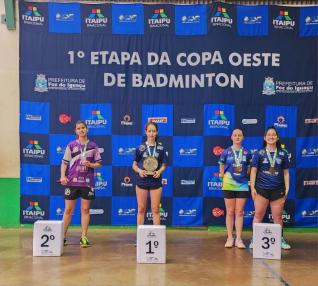 AABT/ASSVP conquista 36 medalhas da 1 Etapa Copa Oeste de Badminton