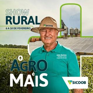 Sicoob marca presena no Show Rural 2023