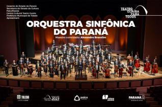 Orquestra Sinfnica do Paran apresenta-se em Toledo no prximo dia 7/7