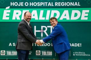 Emoo marca a assinatura do contrato de gesto do Hospital Regional de Toledo