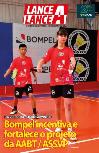 Bompel incentiva e fortalece o projeto de badminton da AABT