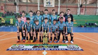 Aceffut  4 colocado no Paranaense de Futsal Sub 13 liga NFP