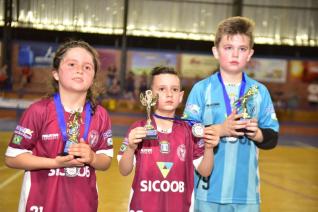 Toledo  campeo na categoria Sub 7 da Copa Kids de Futsal Menores