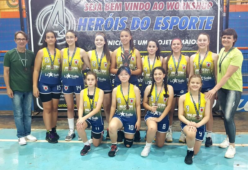 ABATAC/LA SALLE/TOLEDO  BRONZE NO CAMPEONATO ESTADUAL SUB 14