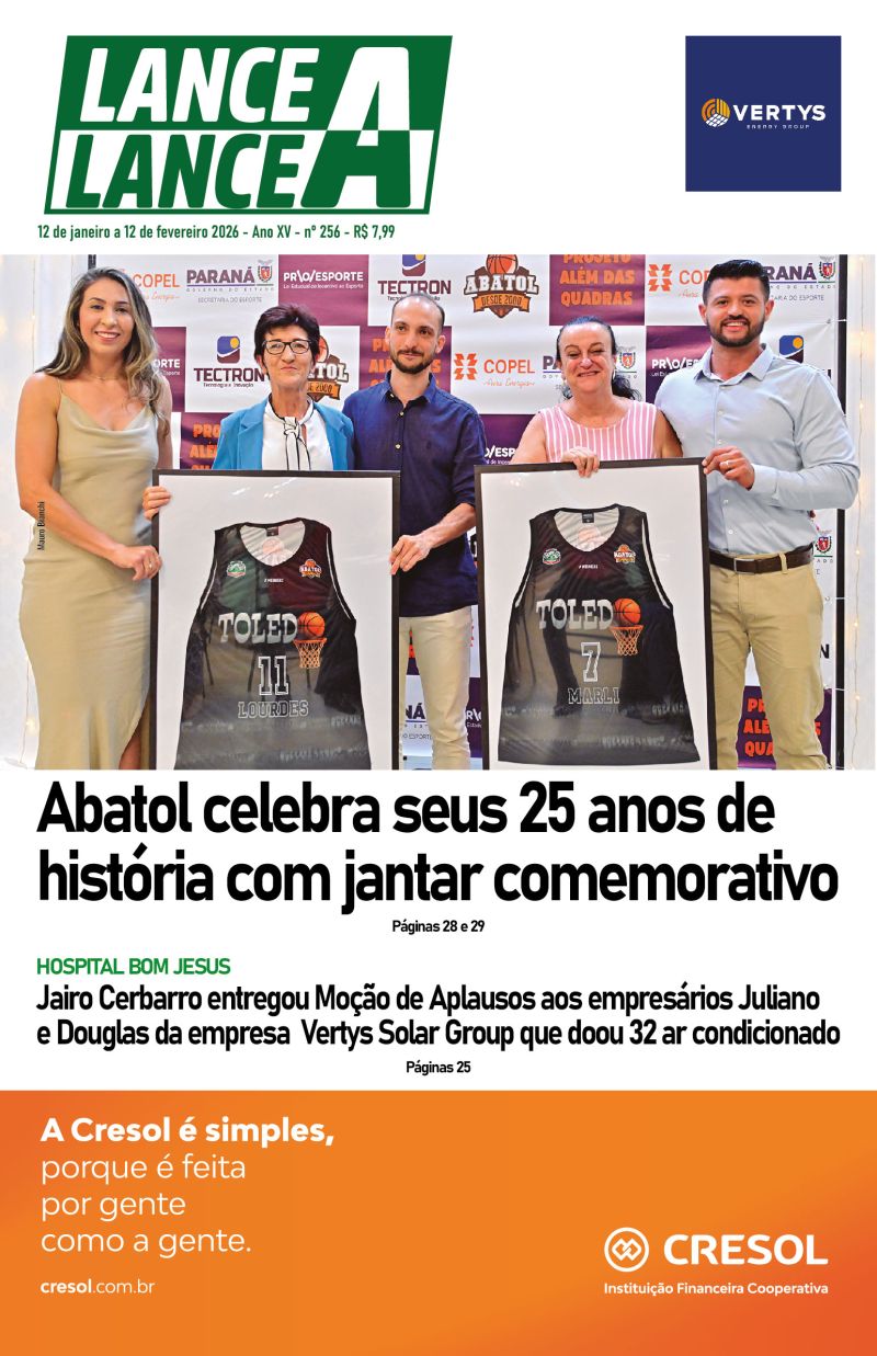 Edi��o on-line da revista do m�s de janeiro de 2026