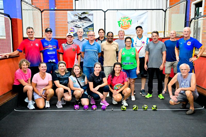 Torneio de Reinaugura��o da Cancha de Bocha