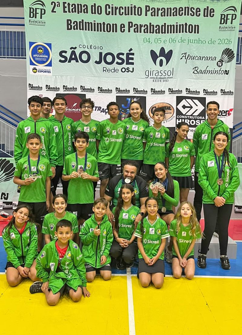 Equipe de Toledo participa da 2� Etapa Estadual de Badminton 2026