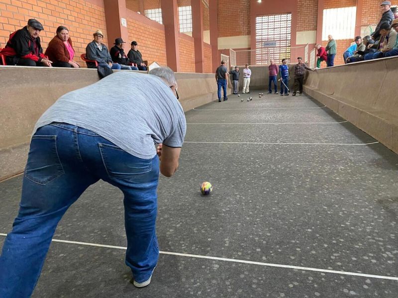 Torneio de Bocha Masculina 60+ movimenta Jardim Panorama