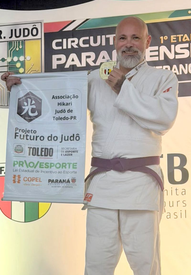 Associa��o Hikari de Jud� de Toledo conquista medalhas no Circuito Paranaense e no Paranaense de Veteranos