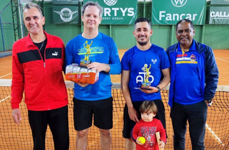 3� Etapa do Torneio Interno de T�nis � finalizada com grandes disputas nas quadras