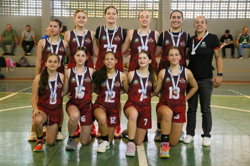 Basquete Feminino de Toledo garante vaga na S�rie Prata dos JOJUPS